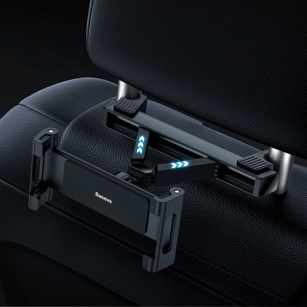 Baseus JoyRide Pro galinės sėdynės laikiklis planšetiniam automobiliui (juodas)