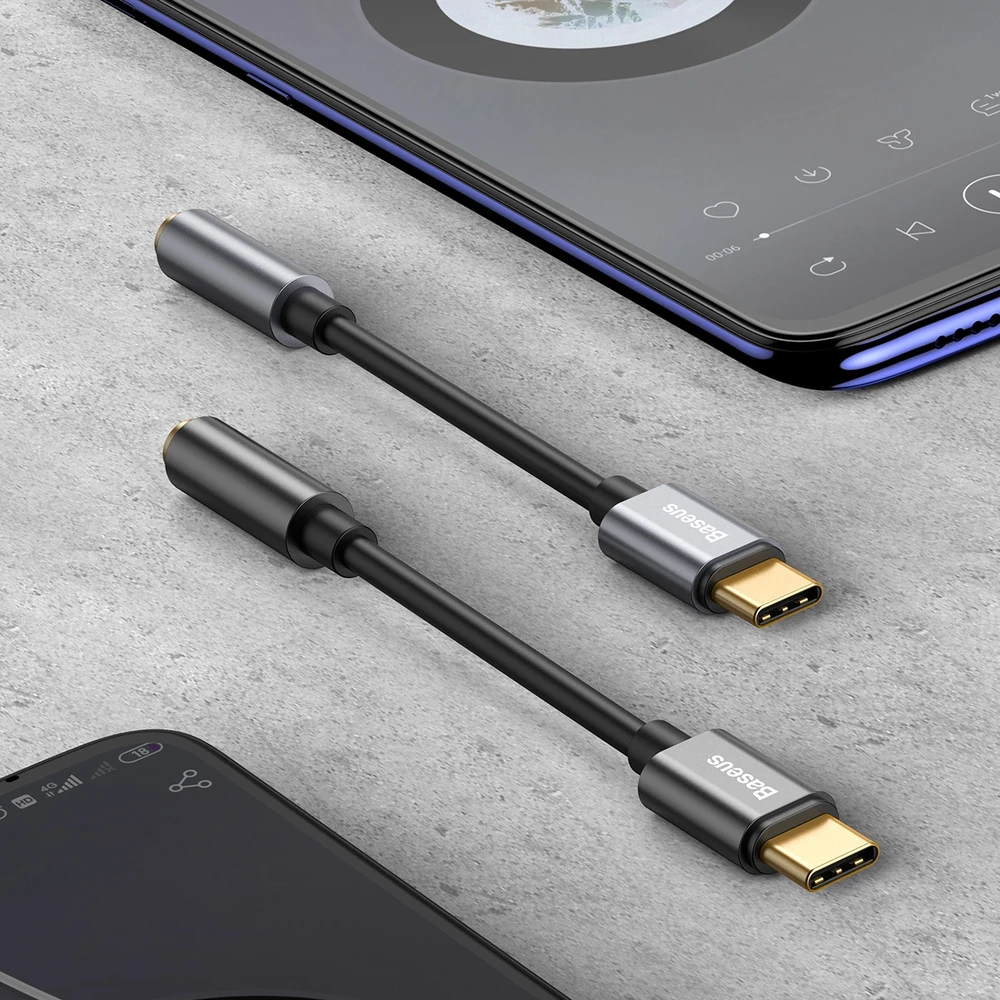 Baseus L54 audio adapteris USB-C - AUX 3.5mm