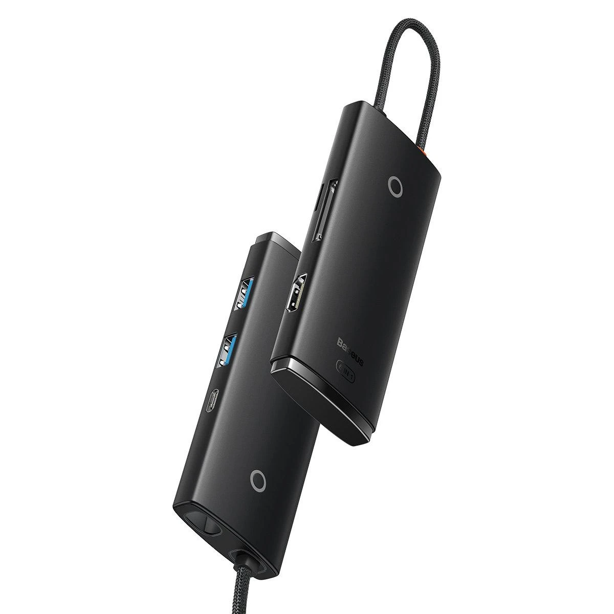 Baseus 6-in-1 USB-C adapteris, dvi stotelės