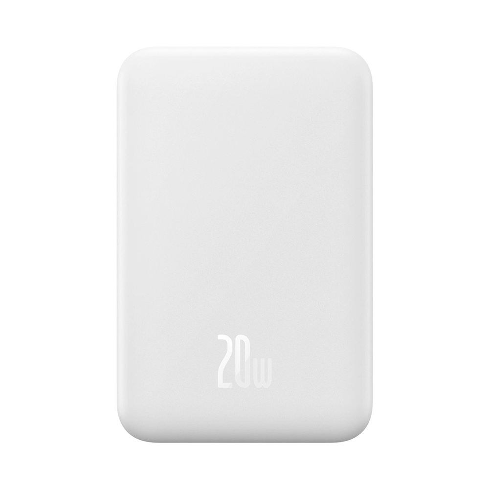 Baseus Magnetic Mini 20000mAh 20W MagSafe Powerbank - baltas