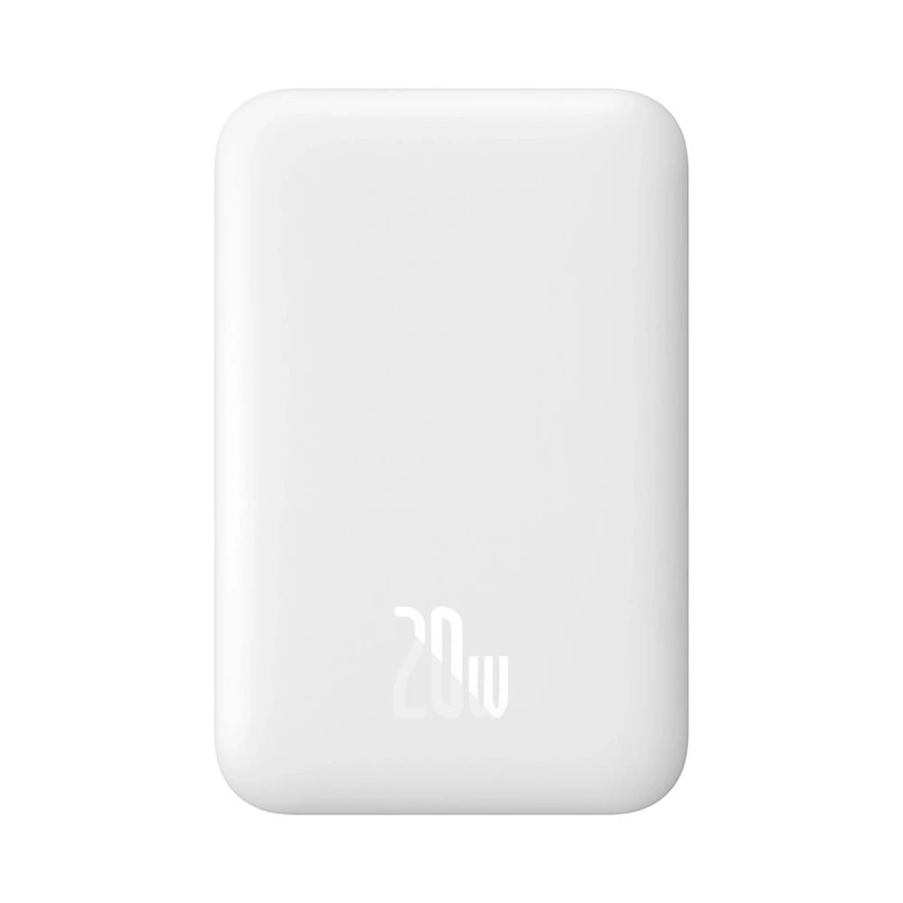 Baseus Magnetic Mini 6000mAh 20W MagSafe Powerbank (balta)