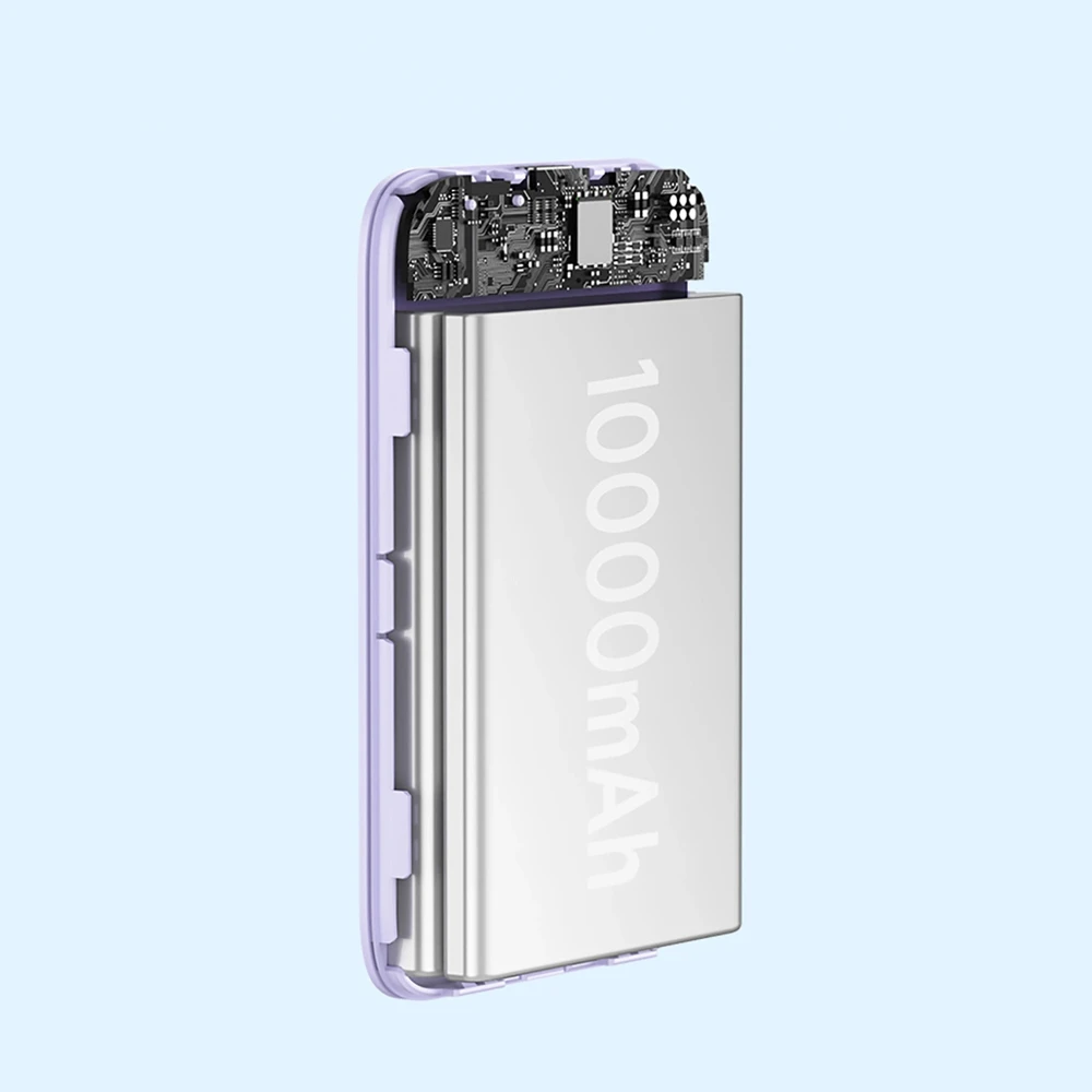 Powerbank Baseus Magnetic Mini 10000mAh 20W MagSafe (violetinė)