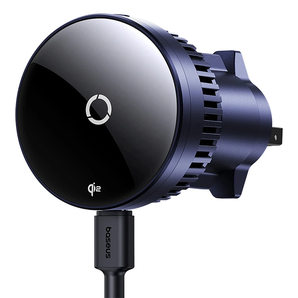 Automobilinis laikiklis su indukciniu įkrovikliu Baseus MagPro 15W Qi2.0 (juodas)