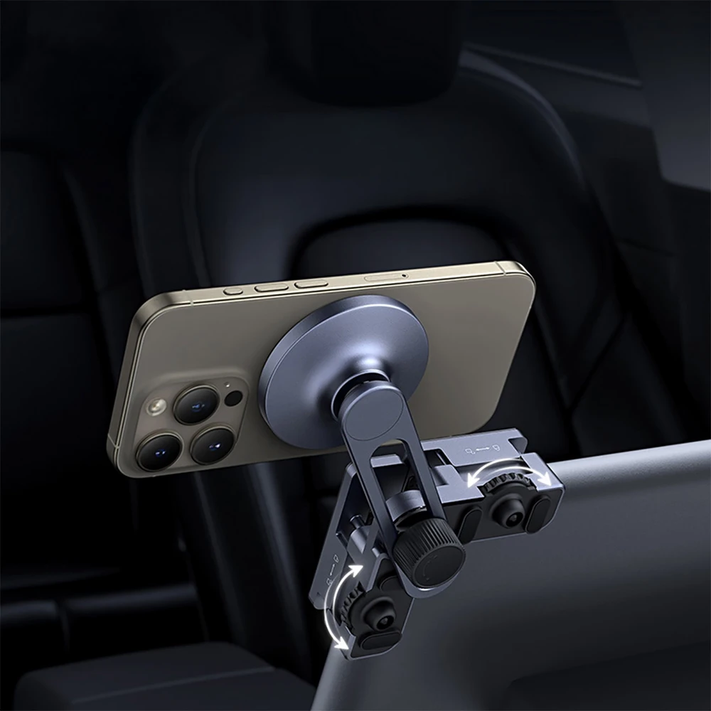 „Baseus MaxView“ magnetinis automobilio ekrano laikiklis su pilka spalva