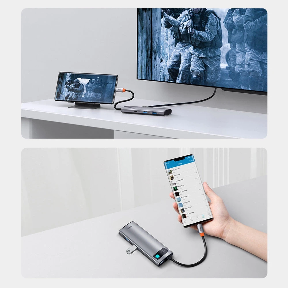 Įvesties / išvesties USB-C DAUGIFUNKCINIS kabelis/ WKWG020113 BASEUS