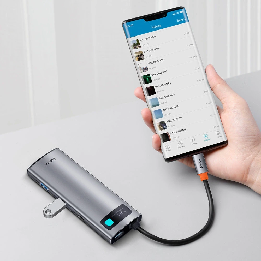 Įvesties / išvesties USB-C DAUGIFUNKCINIS kabelis/ WKWG020113 BASEUS