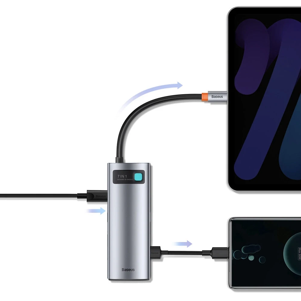 Įvesties / išvesties USB-C DAUGIFUNKCINIS kabelis/ WKWG020113 BASEUS