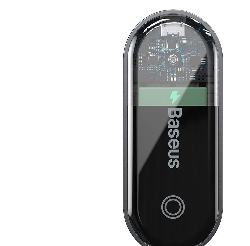 Baseus Prisegama skaitymo LED lempa, įkraunama USB, 3W, neutraliai balta