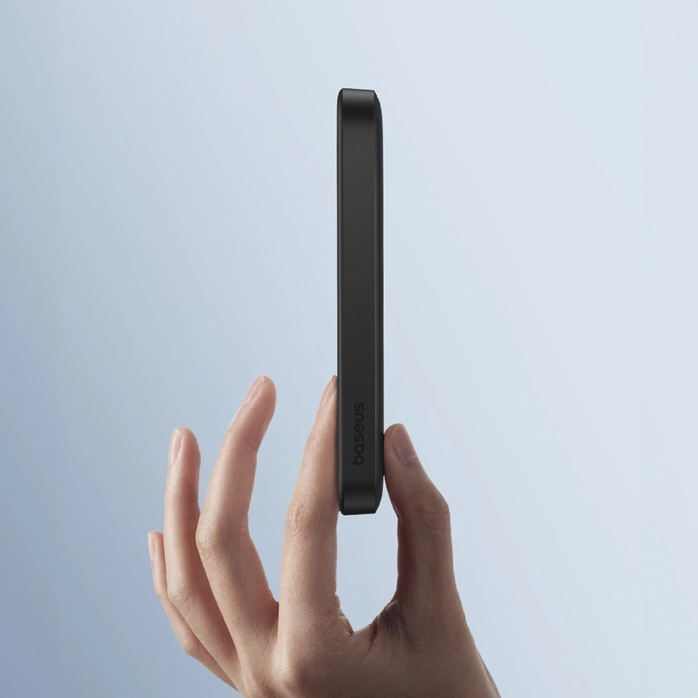 Magnetinis Mini Powerbank Baseus 5000mAh 20W (juodas)
