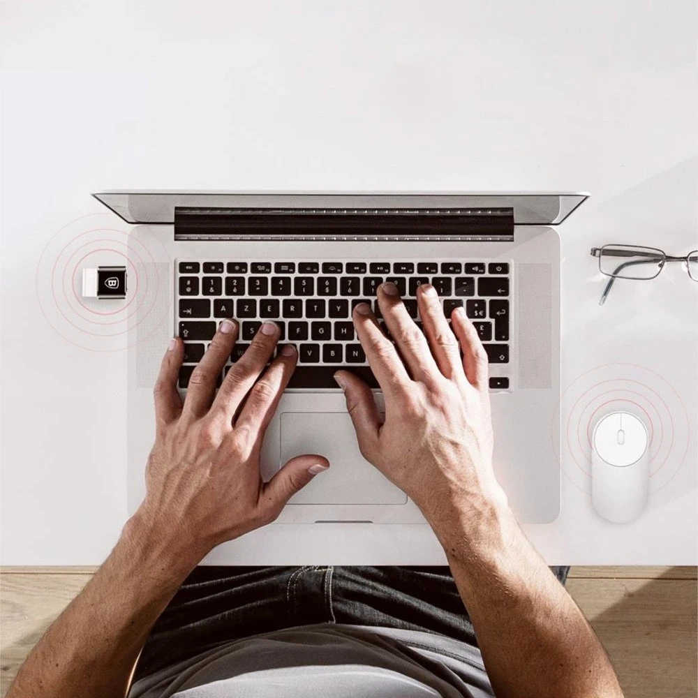 Adapteris Baseus USB C kištukas - USB A lizdas, OTG funkcija