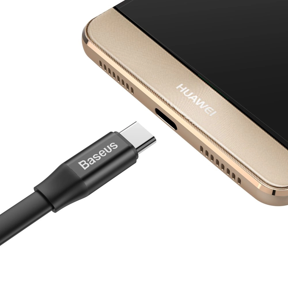 Baseus CATMBJ-01 Nimble USB-C Portable kabelis 23cm juodos spalvos