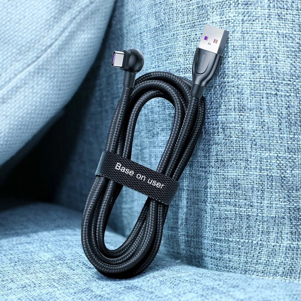 Kabelių surišimo juosta, "Velcro", 1m juoda BASEUS