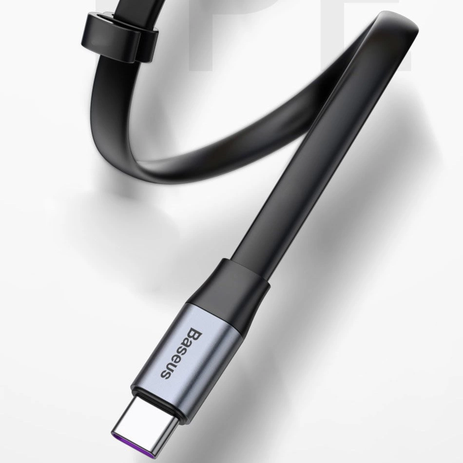 USB kabelis Baseus (CATMBJ-BG1) Type-C (40W) juodas 0.23M