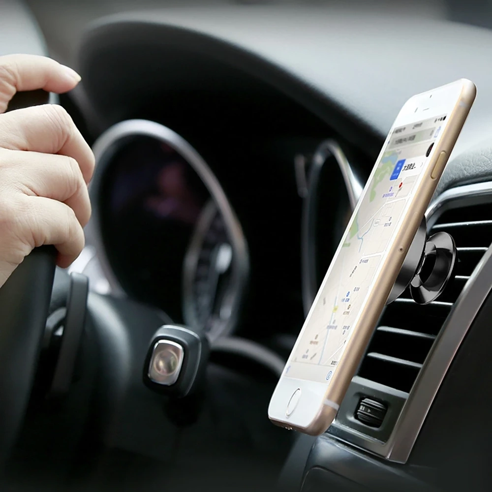 Baseus Kompaktiškas magnetinis automobilinis laikiklis, Juodas (SUER-A01)