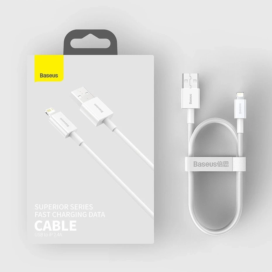 Baseus Geresnis serija Kabelinė USB IP 2.4A 1m (mėlyna)