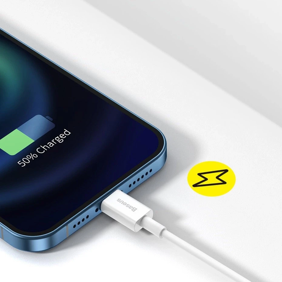 Baseus Geresnis serija Kabelinė USB IP 2.4A 1m (mėlyna)