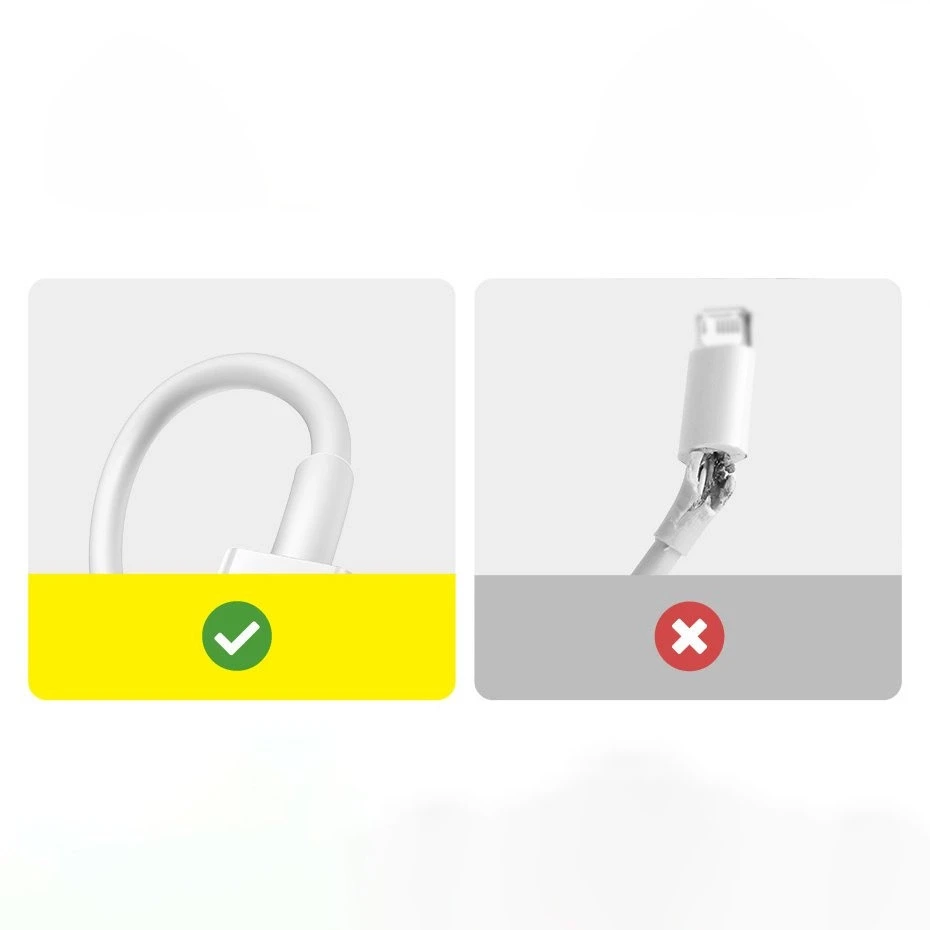 Baseus Superior Series USB - Lightning laidas 2.4A 2m - Juodas