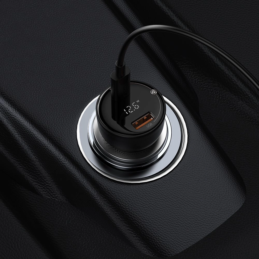 Baseus CCZX-01 automobilinis įkroviklis USB-C, 100W - juodas