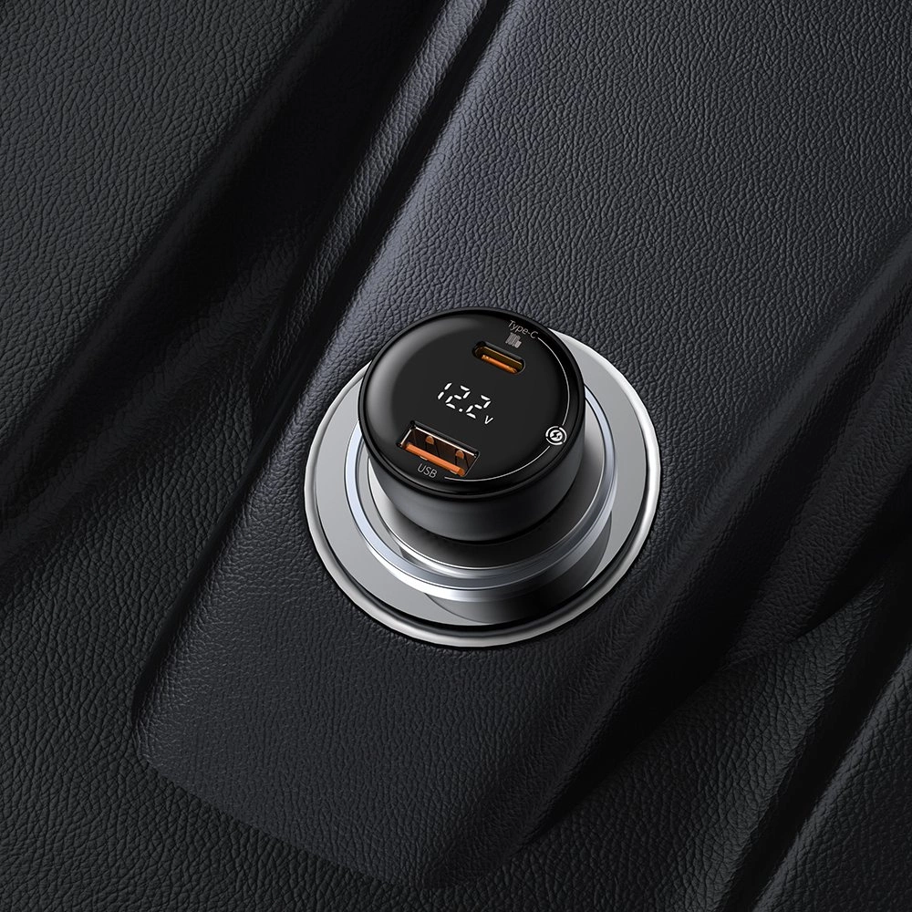 Baseus CCZX-01 automobilinis įkroviklis USB-C, 100W - juodas