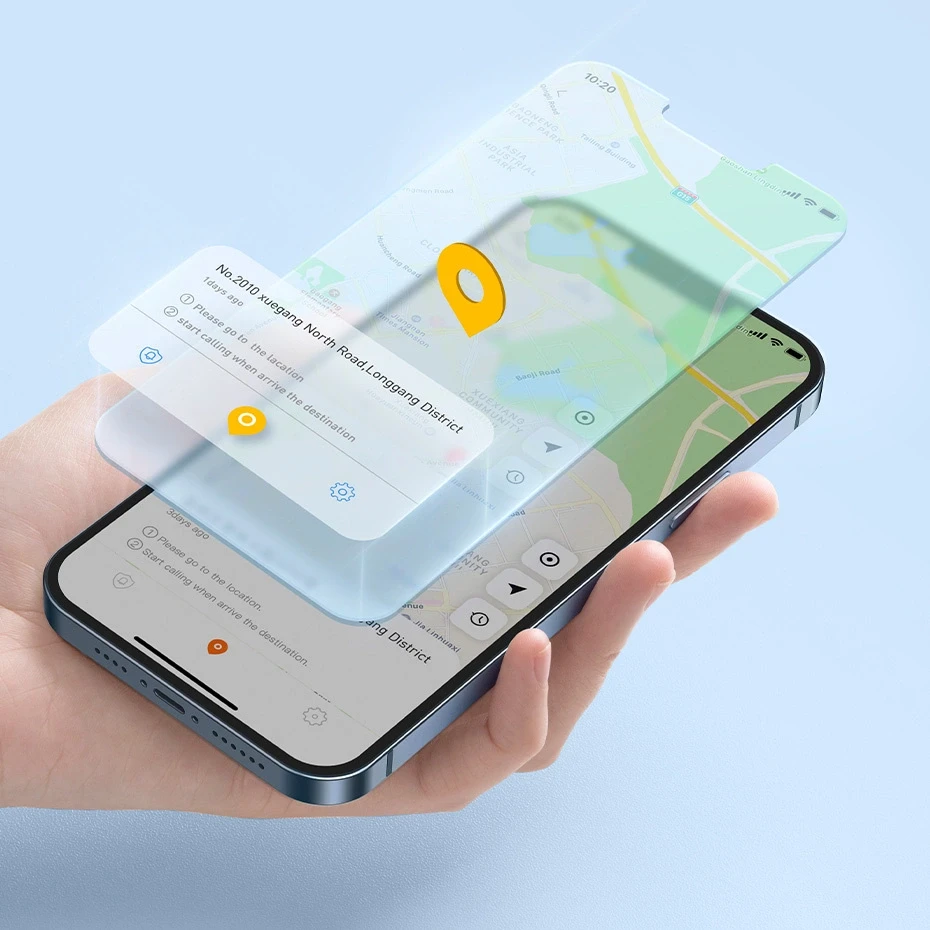 Baseus Intelligent T2 Pro lokatorius - baltas