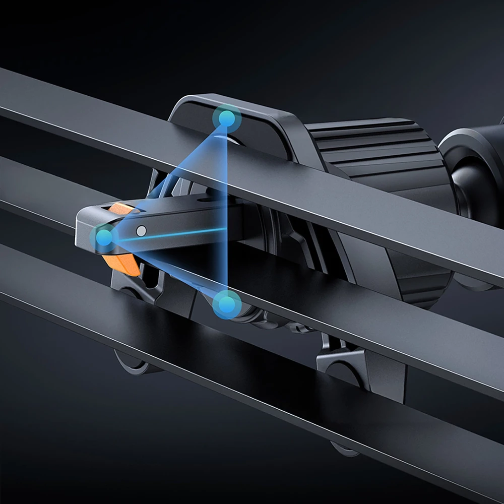 Baseus Automobilinis laikiklis 4.7-7.5" ekranų telefonams su belaidžiu Qi įkrovimu 15W, IR jutikliu