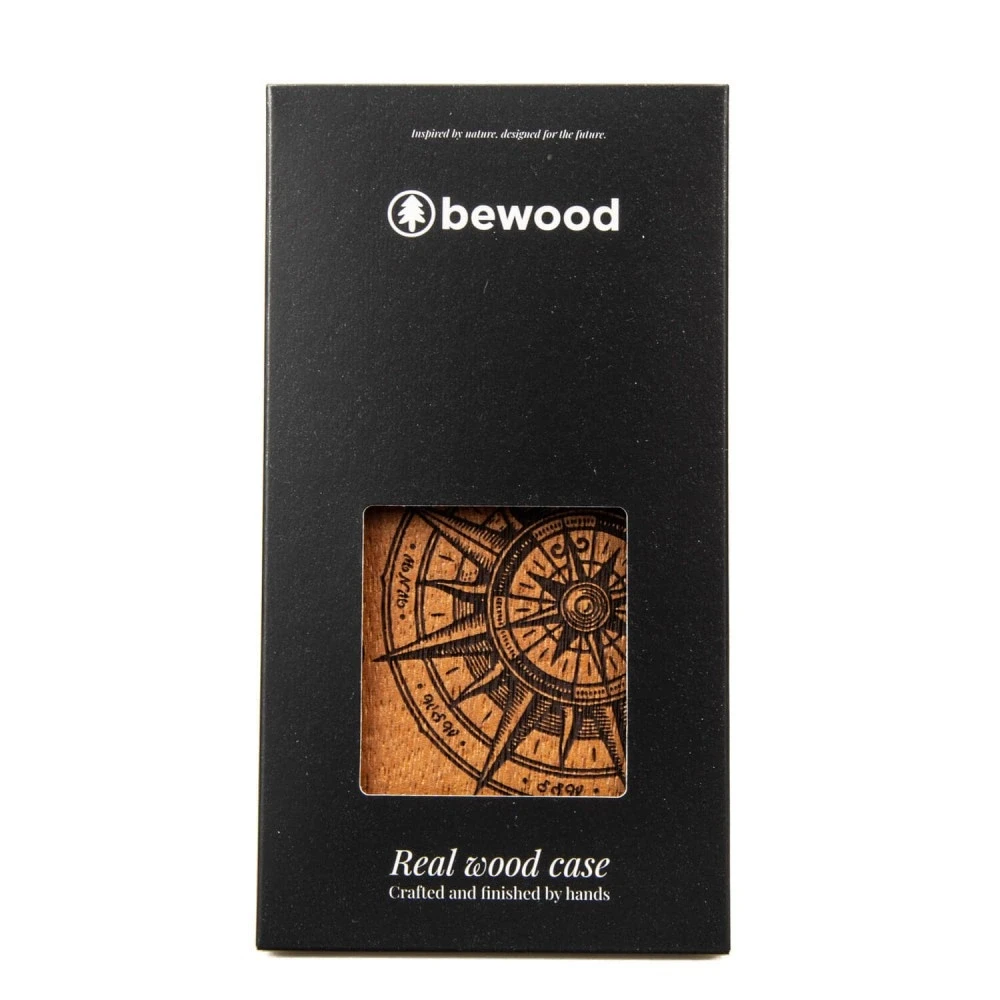 „Bewood Traveler Merbau“ medinis „Apple iPhone 15 Plus“ dėklas