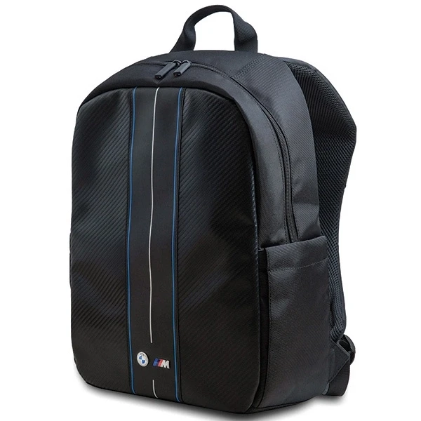 BMW Carbon Mėlyna Stripes – Backpack for 16 notebook juodas