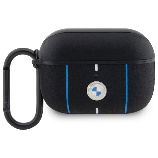 BMW BMAP222RVSK AirPods Pro 2 (2022/2023) dėklas ausinėms juodos spalvos Color Lines