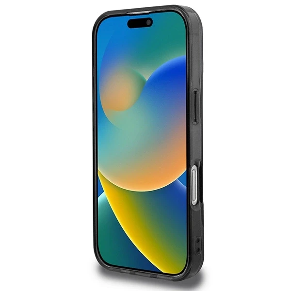 BMW Motosport IML Random Stripes Apple iPhone 16 Pro Max Case - dėklas telefonui pilkos spalvos