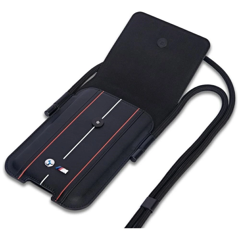 BMW Phone Pouch Raudona Stripes Phone Bag - Juodas