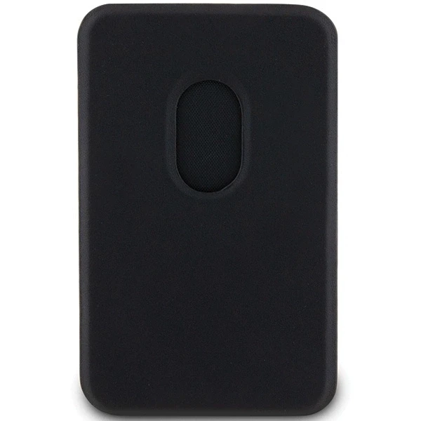 Dėklas Wallet BMW Card Slot Stand BMWCSMRSK juodos spalvos MagSafe Signature Collection