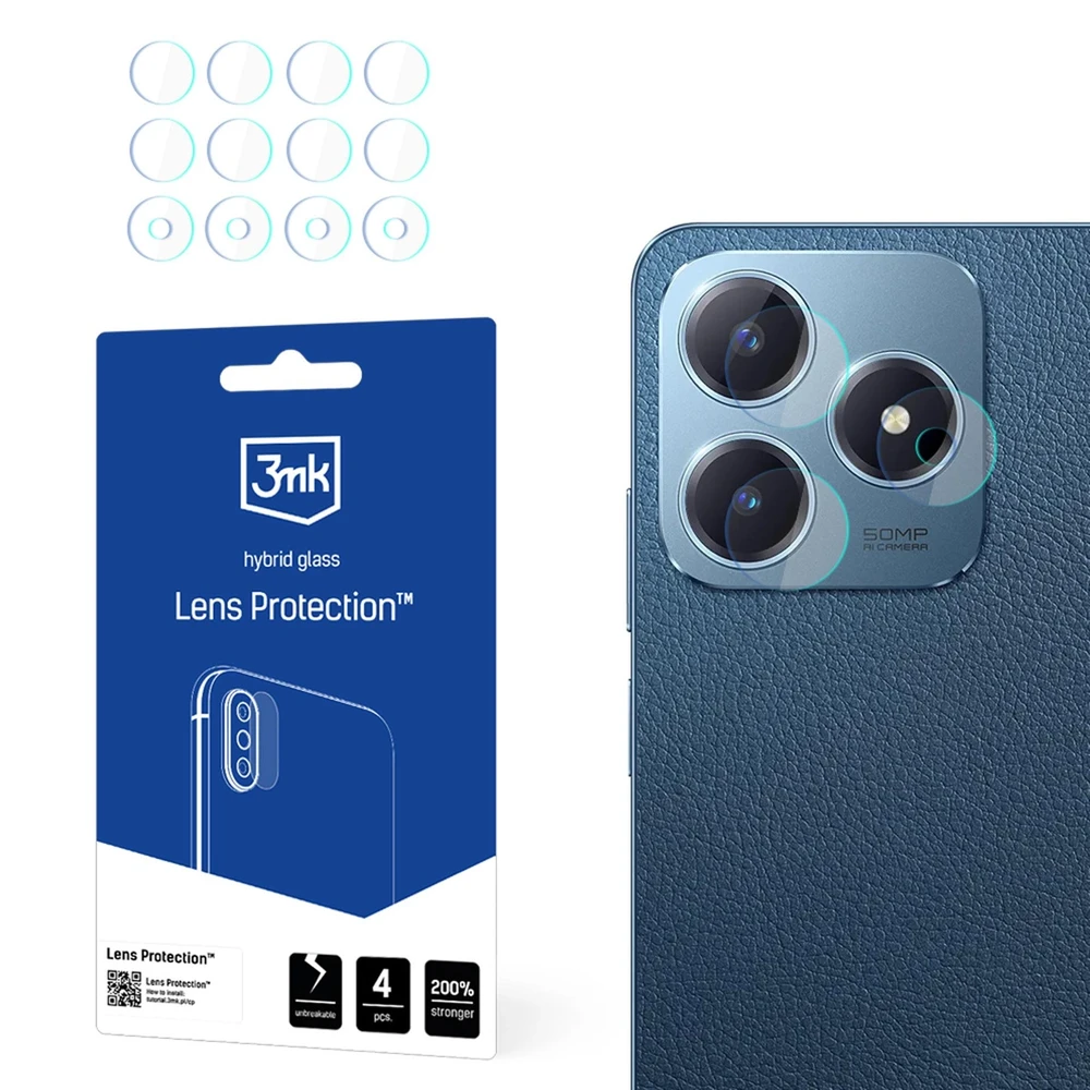 Kameros dangtelis 3mk objektyvo apsauga Realme C63