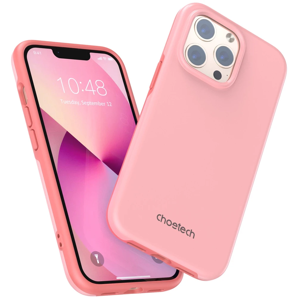 Choetech MFM Anti-drop MagSafe Apple iPhone 13 Pro dėklas telefonui rožinės spalvos (PC0113-MFM-PK)