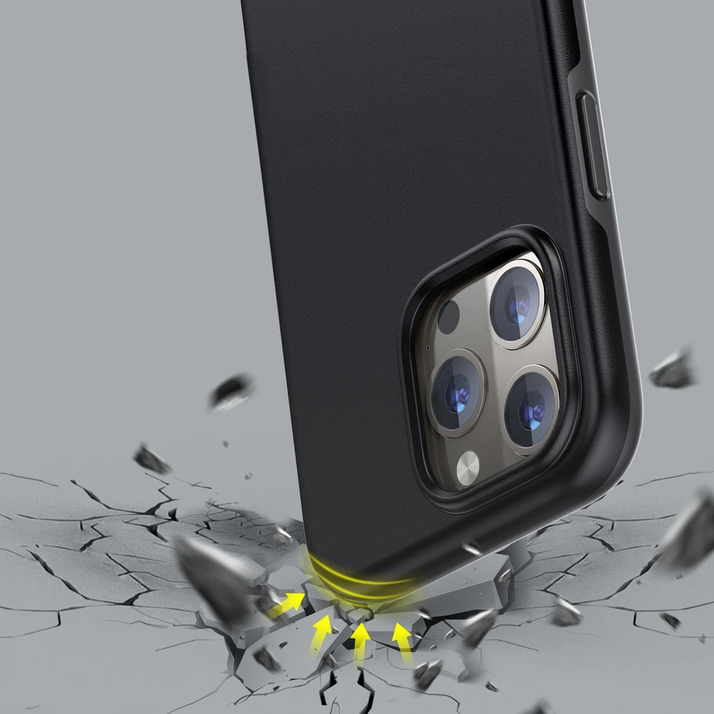 Choetech MFM Anti-drop MagSafe Apple iPhone 13 Pro dėklas telefonui juodos spalvos (PC0113-MFM-BK)