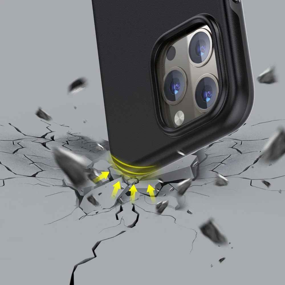 Choetech MFM Anti-drop Apple iPhone 13 Pro Max dėklas telefonui juodos spalvos (PC0114-MFM-BK)