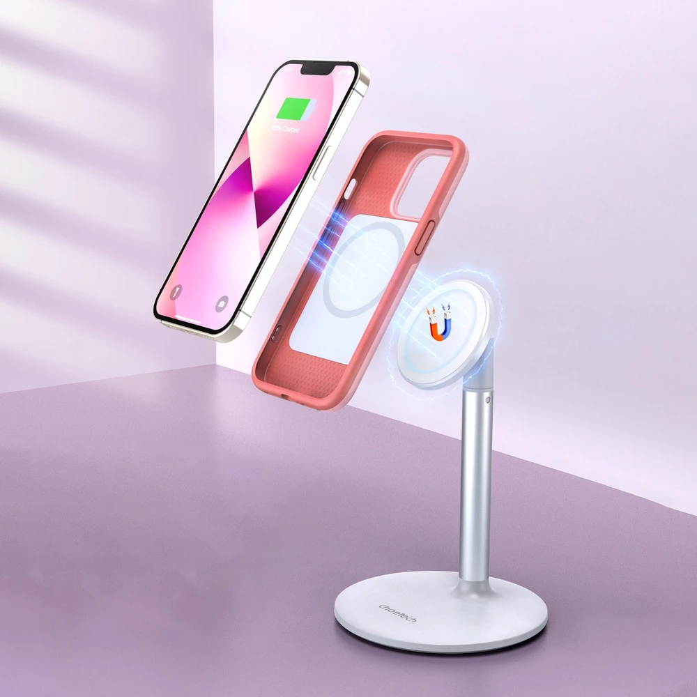 Choetech MFM Anti-drop MagSafe Apple iPhone 13 Pro dėklas telefonui rožinės spalvos (PC0113-MFM-PK)