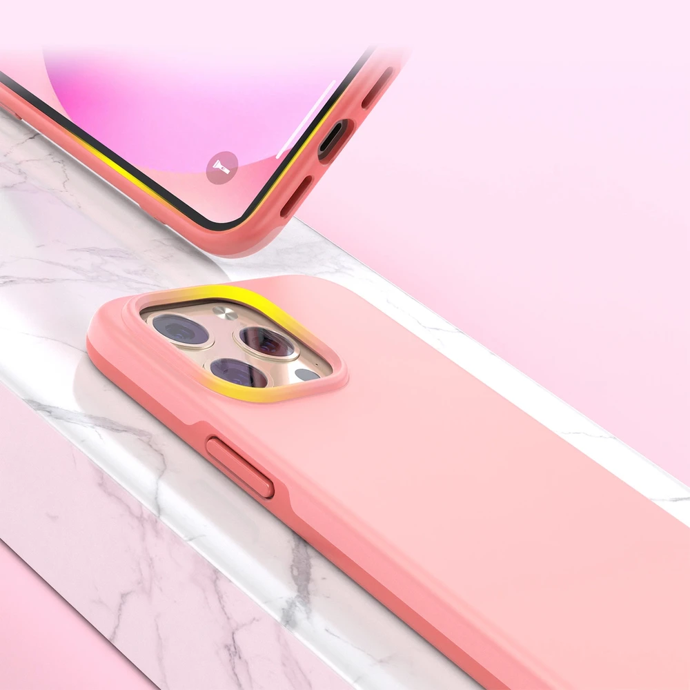 Choetech MFM Anti-drop MagSafe Apple iPhone 13 Pro dėklas telefonui rožinės spalvos (PC0113-MFM-PK)