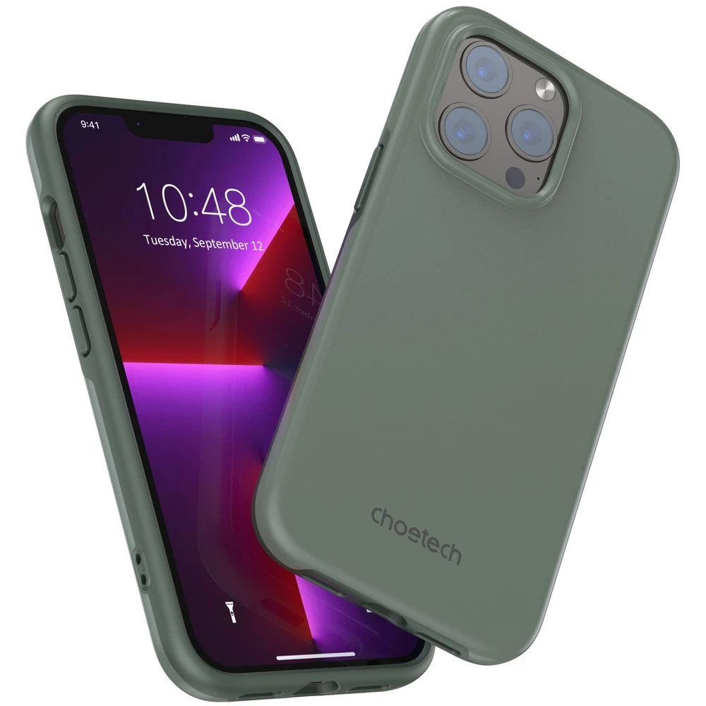 Choetech MFM Anti-drop Apple iPhone 13 Pro Max dėklas telefonui žalios spalvos (PC0114-MFM-GN)