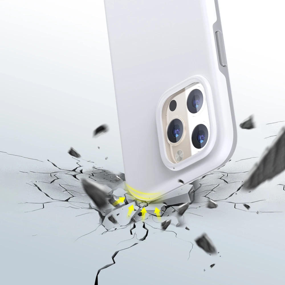 Choetech MFM Anti-drop Apple iPhone 13 Pro Max dėklas telefonui baltos spalvos (PC0114-MFM-WH)