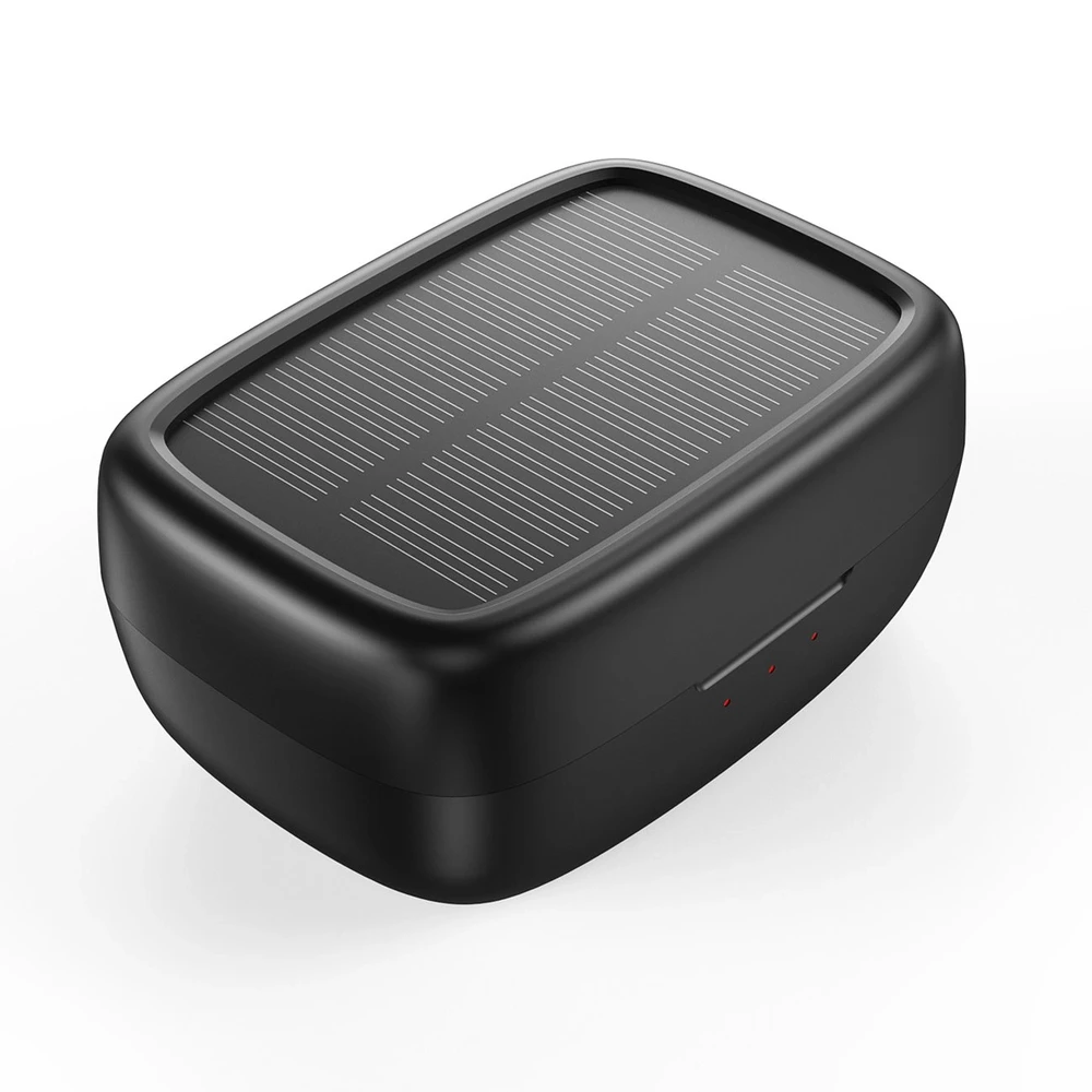 Ausinės TWS Choetech Solar sport (juoda)