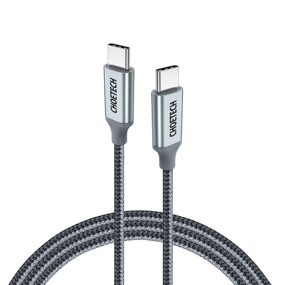 Choetech Kabelis USB-C - USB-C, 100W, 1,8m