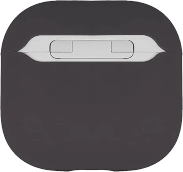 „Decoded Silicone Aircase“ – silikoninis apsauginis dėklas, skirtas 4-osios kartos „AirPods“ ausinėms, anglies spalvos.