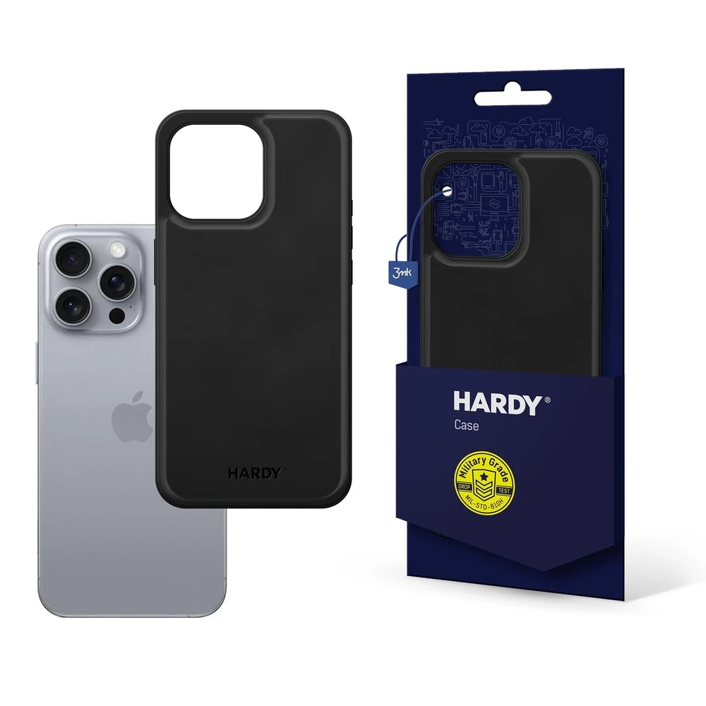 Dėklas Apple iPhone 16 Pro Max - 3mk Hardy Apple Silky Leather MagCase