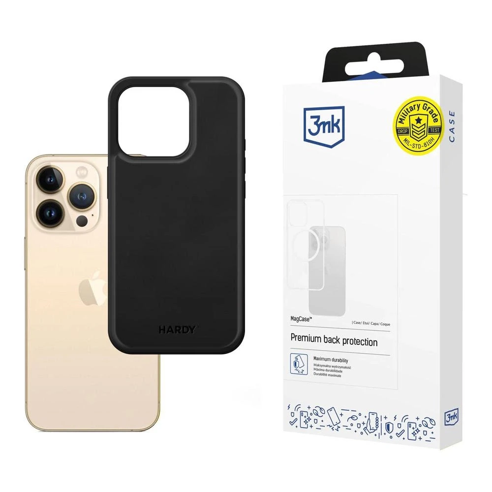 Dėklas 3mk HARDY Apple Silky Leather MagCase pro Apple iPhone 13 Pro