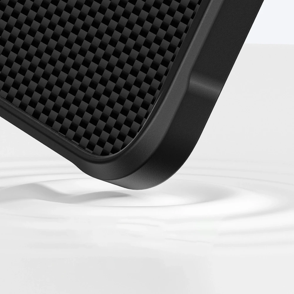 „AmazingThing Titan Max“ dėklas su 600D aramidiniu pluoštu, skirtas „iPhone 16 Pro“ – Juodas