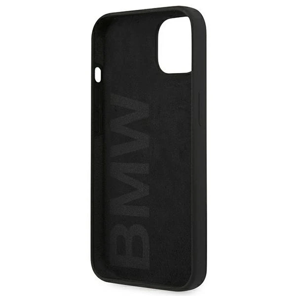 Dėklas BMW Silicone Signature Case for iPhone 13 - Juodas