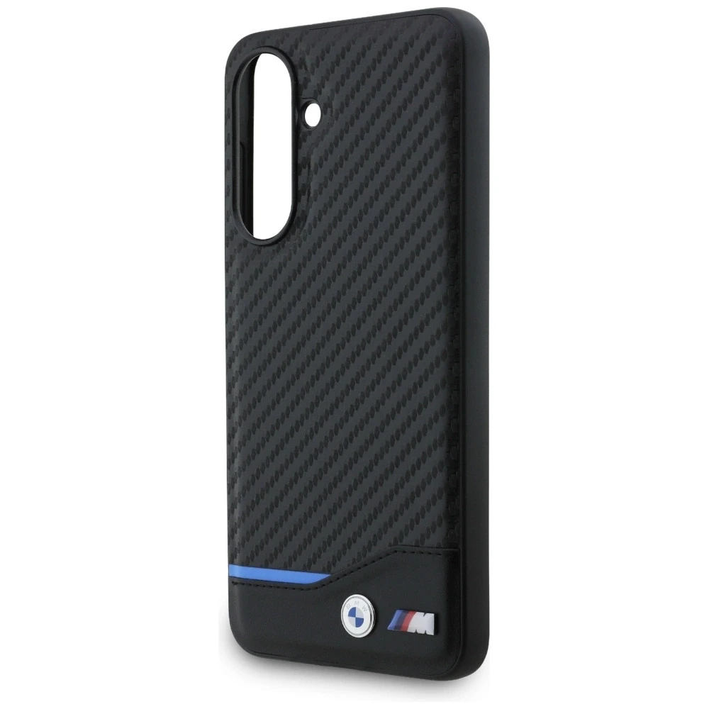 Dėklas BMW M Carbon skirtas Samsung Galaxy A56 juodos spalvos