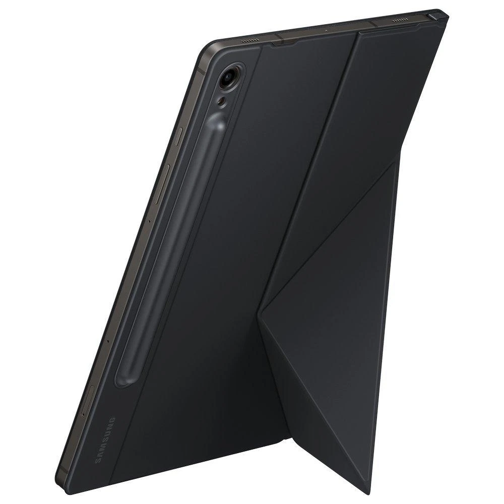 Samsung Galaxy Tab S9/S9 FE Smart Book Cover Juodas