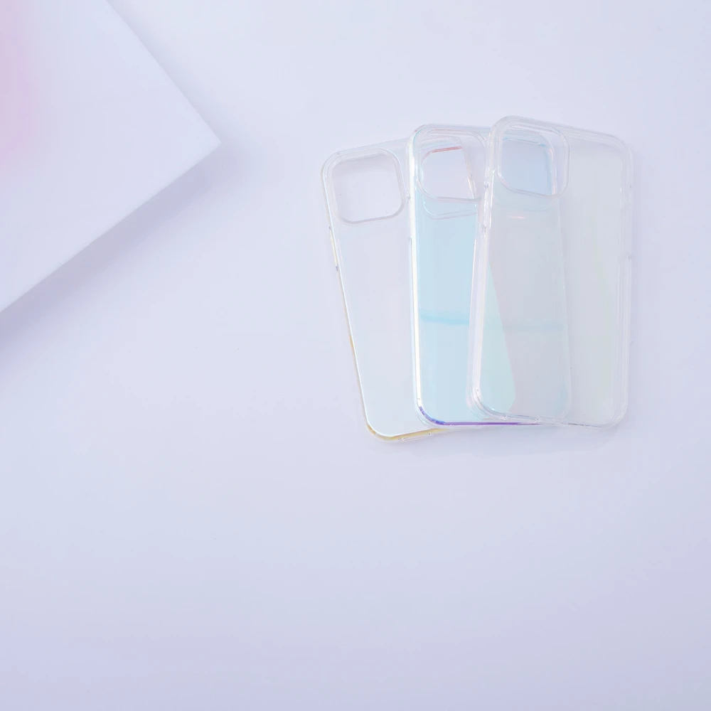 Hurtel Aurora Apple iPhone 13 Pro Max Gel Neon dėklas telefonui mėlynos spalvos Cover