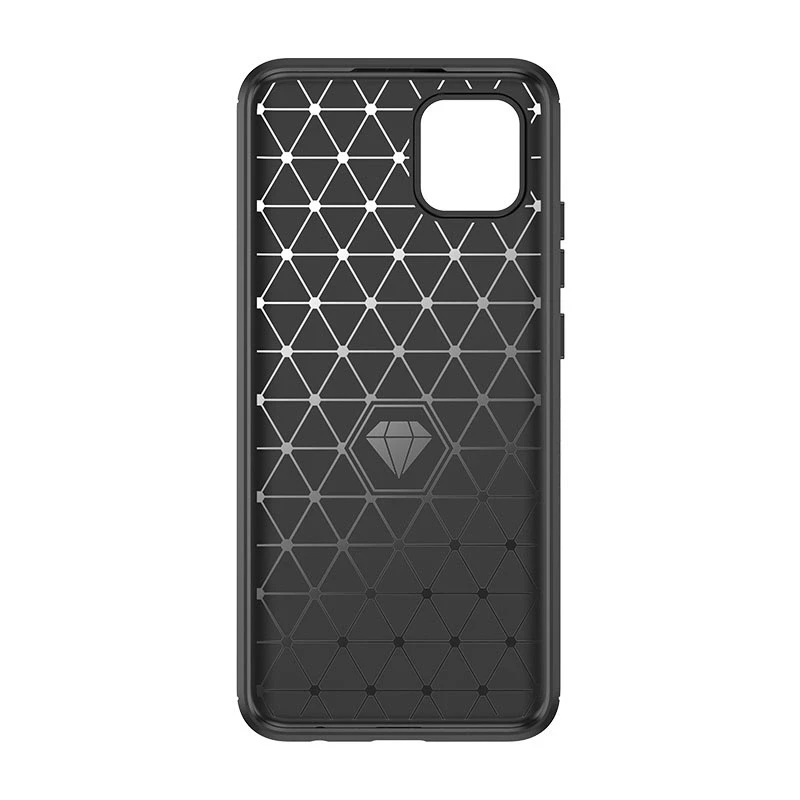 Hurtel Carbon dėklas Flexible Cover Samsung A03S EU (166.5) dėklas telefonui juodos spalvos
